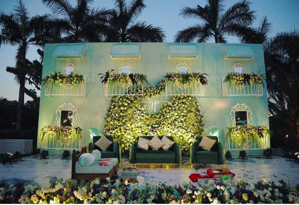 Outdoor Mehendi Celebration